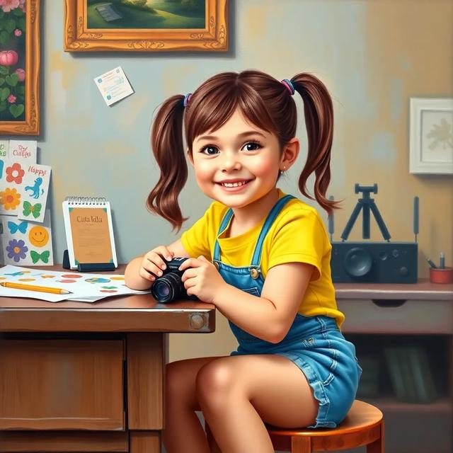 Book cover of the story titled: Lila's YouTube Adventure