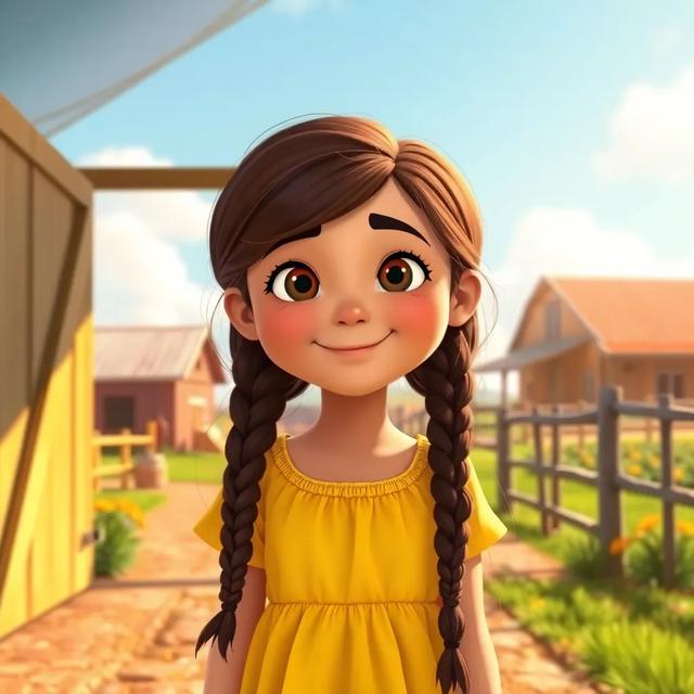 Portada del libro de la historia titulada: Lola en la Granja de los Abuelos