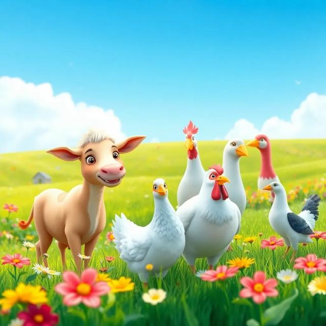 Portada del libro de la historia titulada: Los amigos de la granja