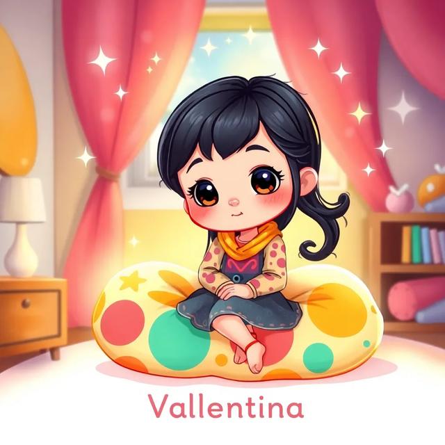 Portada del libro de la historia titulada: Los Cuentos Animados de Valentina