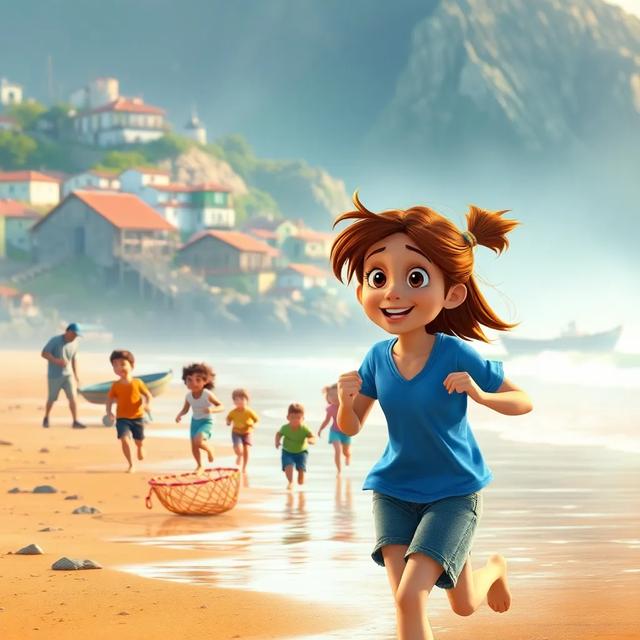 Book cover of the story titled: Los Pescadores Valientes