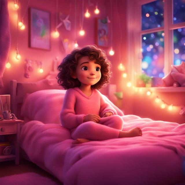 Book cover of the story titled: Luna's First Night in Her Bed