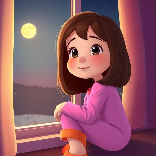 Book cover of the story titled: Luna's Moonlight Adventure