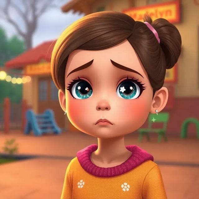 Book cover of the story titled: Madelyn’s Different Eyes