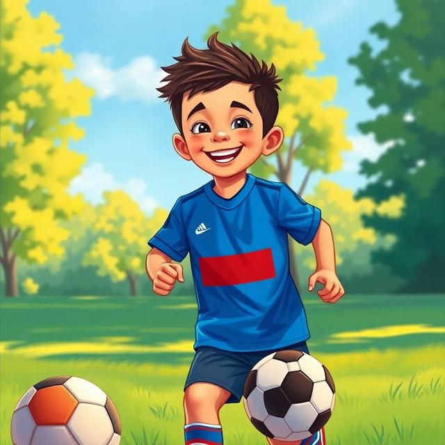 Book cover of the story titled: Martín y su gran pasión