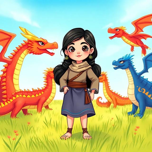 غلاف الكتاب القصة بعنوان: Masters of the Dragons