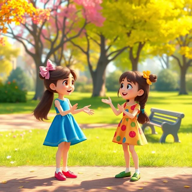Capa do livro da história intitulada: Maya e Chloé: A Amizade que Superou Diferenças