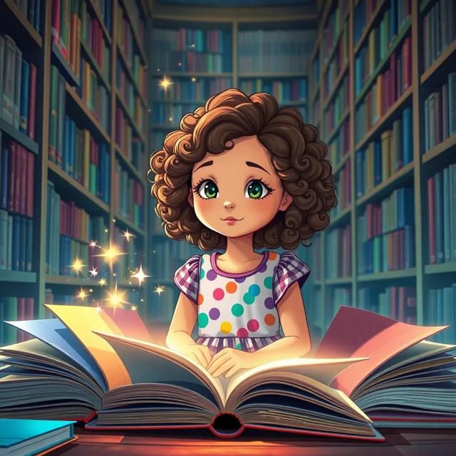 Book cover of the story titled: Maya's Magical Books