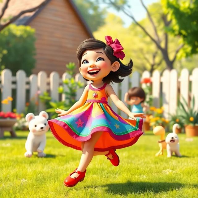 Book cover of the story titled: Maya's Magical Dance Turn