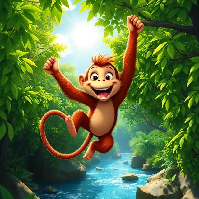 Book cover of the story titled: Milo and Mango's River Adventure