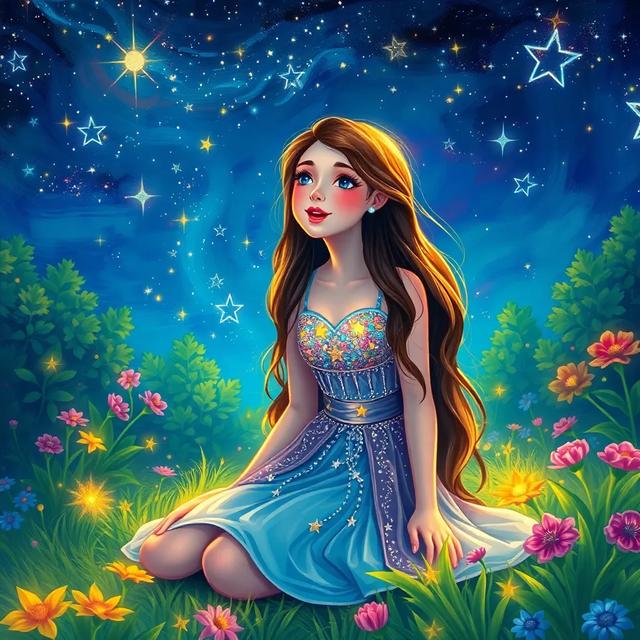 Book cover of the story titled: Mira and the Starry Secrets