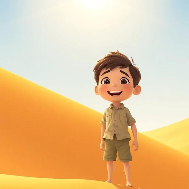 Book cover of the story titled: Mos's Adventure in the Sahara