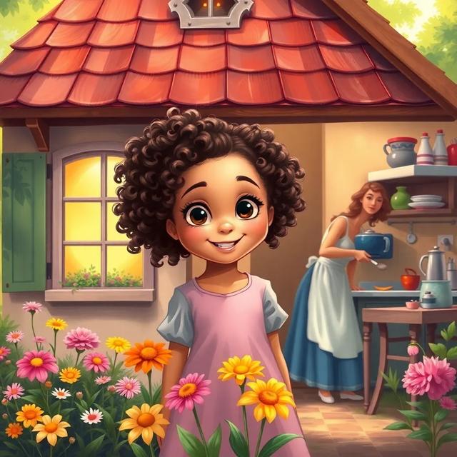 Book cover of the story titled: My Happy Family