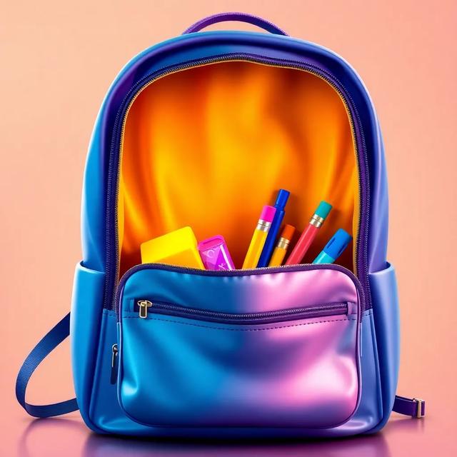 Book cover of the story titled: My School Supplies