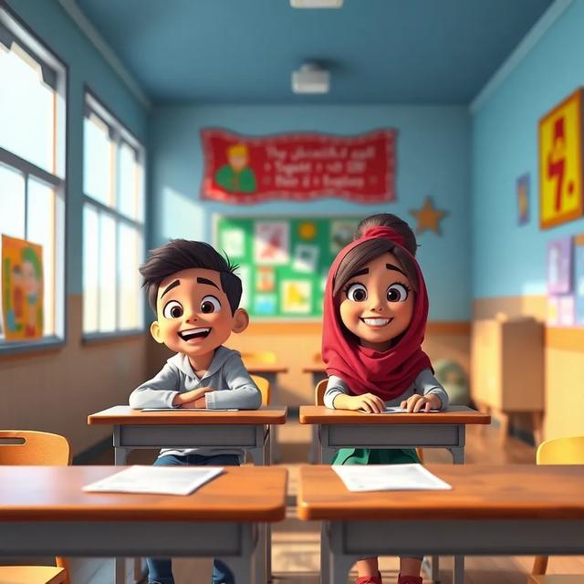 Book cover of the story titled: Nasih and Mariam's Candle Adventure