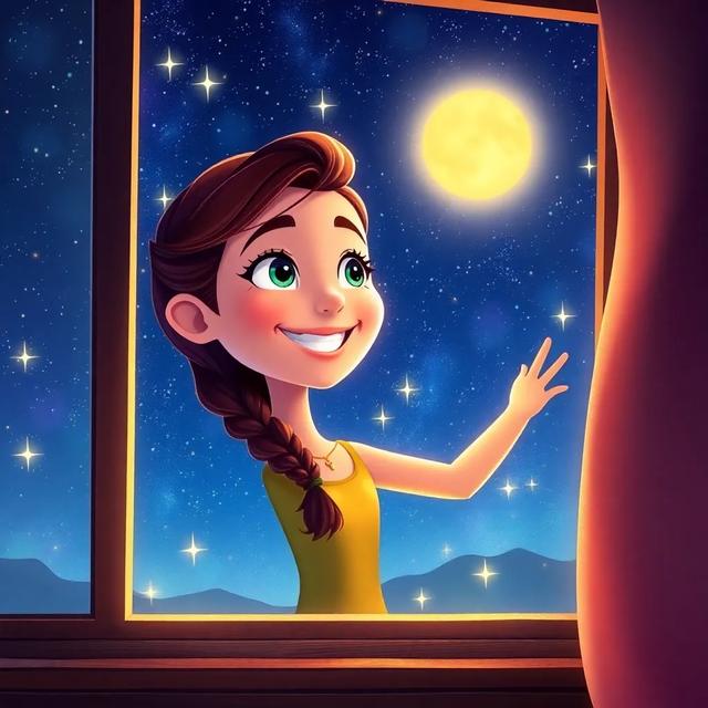 Book cover of the story titled: Nina's Nighttime Adventure