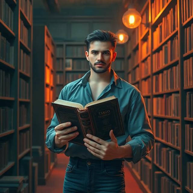 Capa do livro da história intitulada: O Homem e sua Herança de Lobos