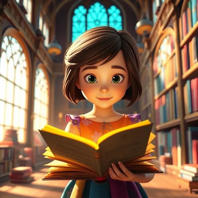 Capa do livro da história intitulada: O Livro Mágico de Clara