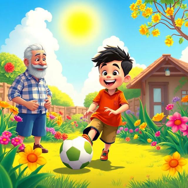 Book cover of the story titled: Omar and the River Adventure