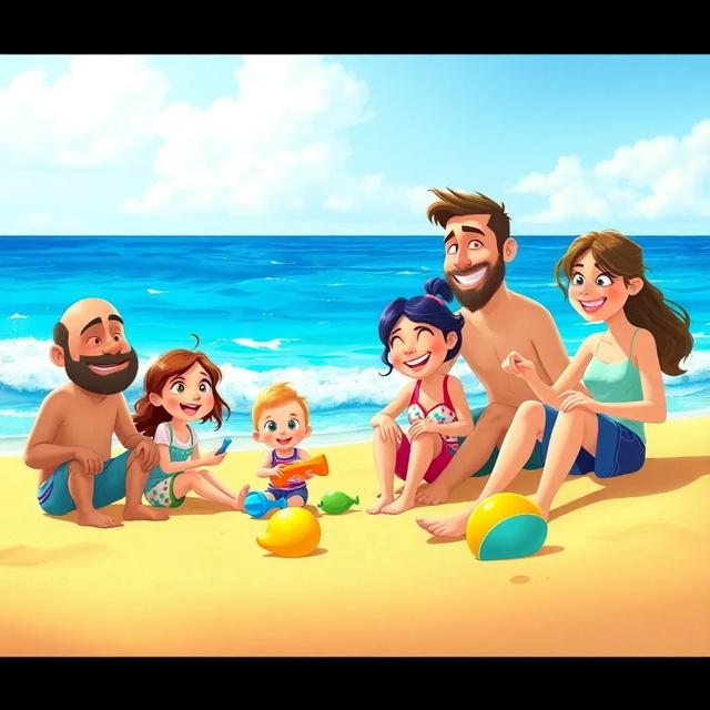 Book cover of the story titled: Our Amazing Family Vacation