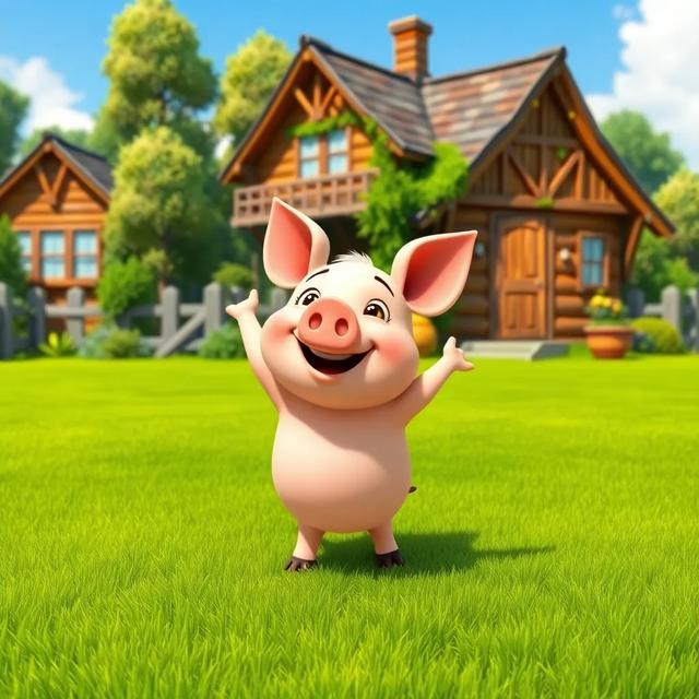 Book cover of the story titled: Percy the Dancing Pig