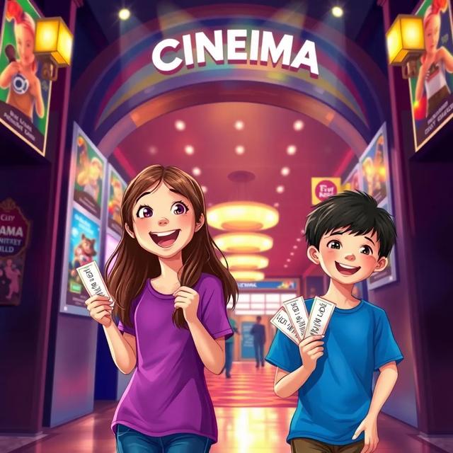 Book cover of the story titled: Popcorn in the Cinema