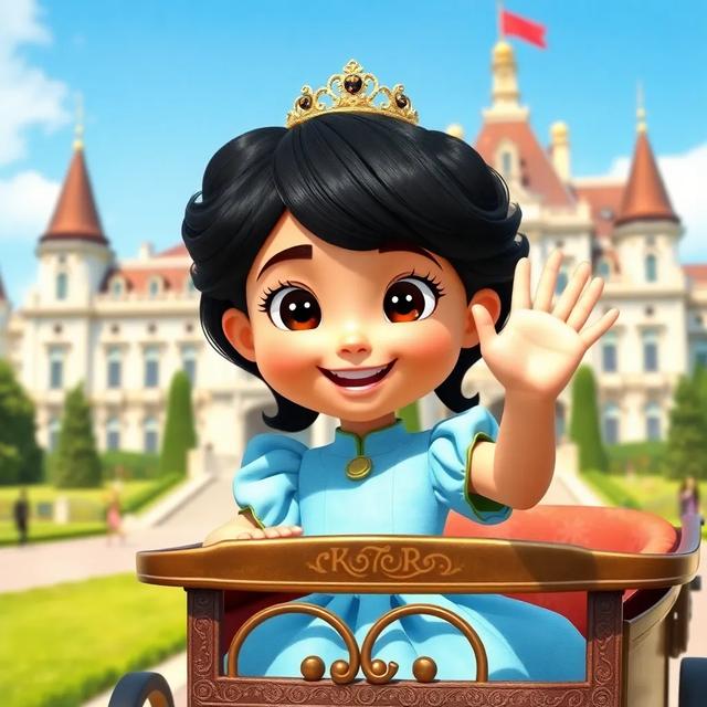 Book cover of the story titled: Princess Emy's School Adventure