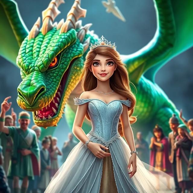 Book cover of the story titled: Princess Nancy and the Dragon Dracareyes