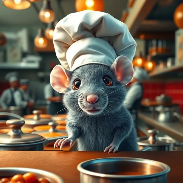 Book cover of the story titled: Ratatouille's Kitchen Adventure