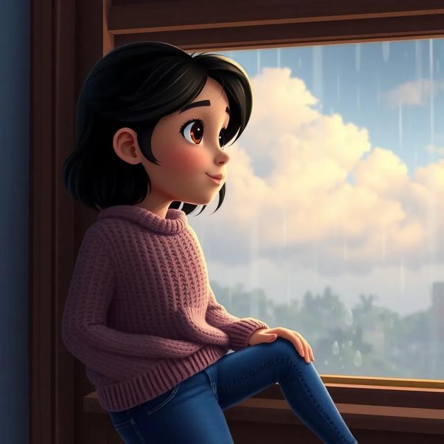 Book cover of the story titled: Samar's Rainy Day Adventure