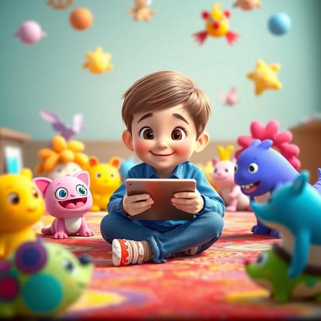 Book cover of the story titled: Sammy and the Magical Digital World