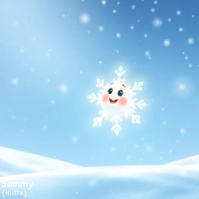 Book cover of the story titled: Sammy the Super Snowflake