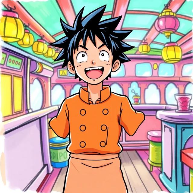 Book cover of the story titled: Sanji's Surprise Below Deck