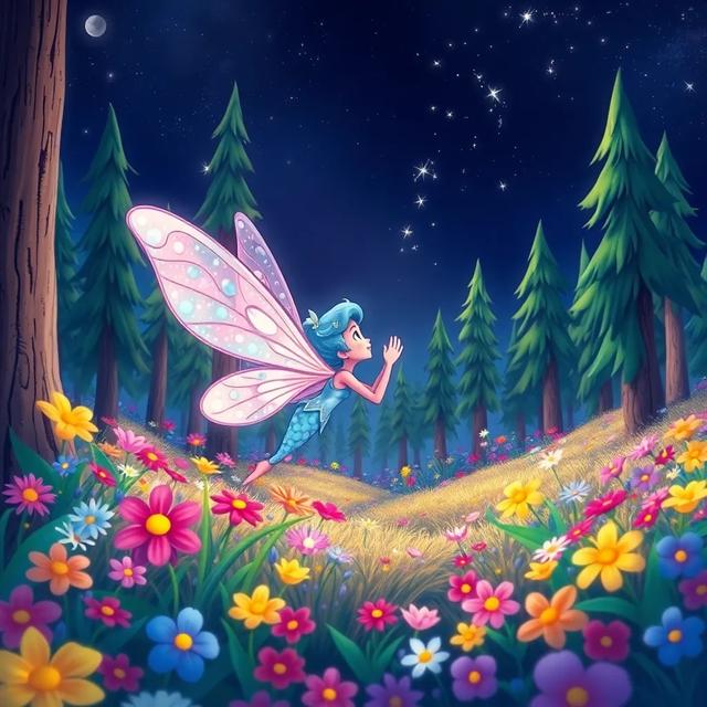 Book cover of the story titled: Shimmer and the Lost Stars