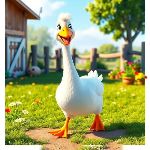 Book cover of the story titled: Silly Goose on the Loose