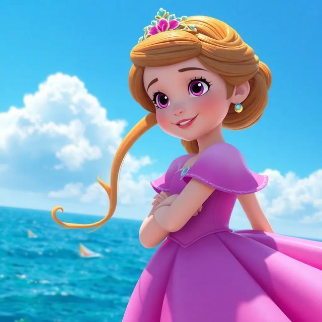 Capa do livro da história intitulada: Sofia, a Princesa Pirata