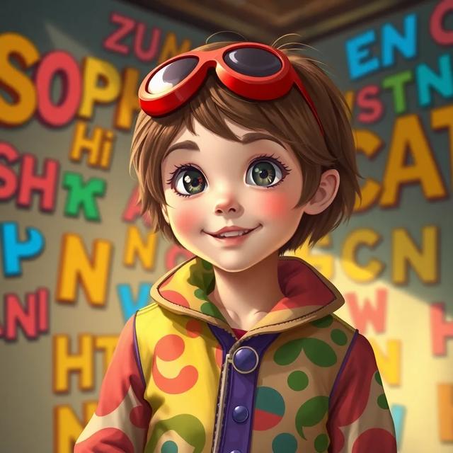 Book cover of the story titled: Sophie the Secret Spy