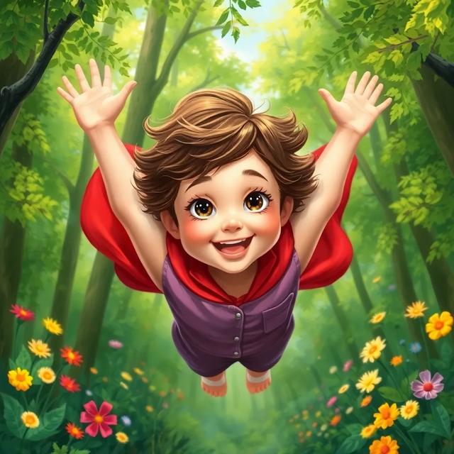 Book cover of the story titled: Super Zoe Poe: La Niña que Puede Volar