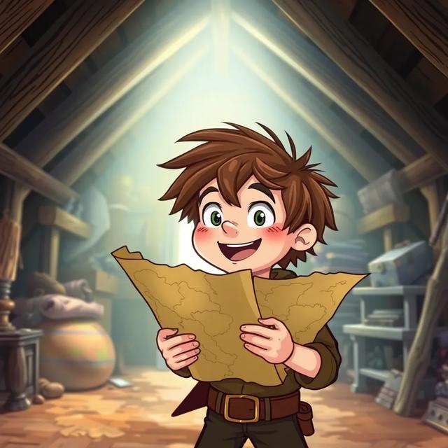 Book cover of the story titled: The Adventure of Sam and the Lost Treasure