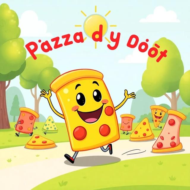 Book cover of the story titled: The Adventure of the 11 Pizza Slices