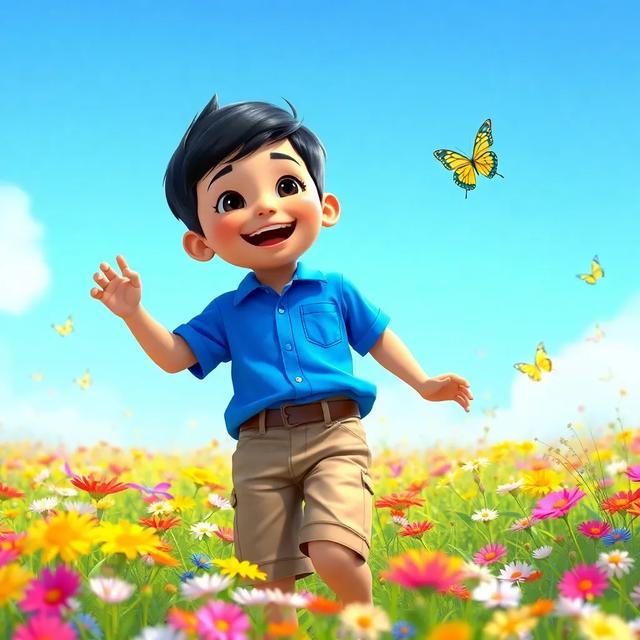 Book cover of the story titled: The Adventures of Little Tufail