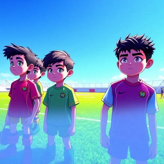 Book cover of the story titled: The Big First Game