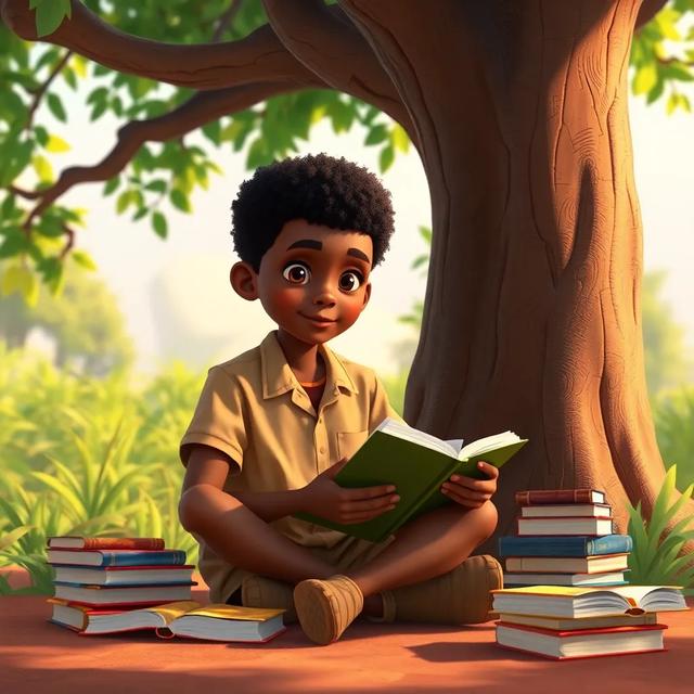 Book cover of the story titled: The Boy and His Dreams