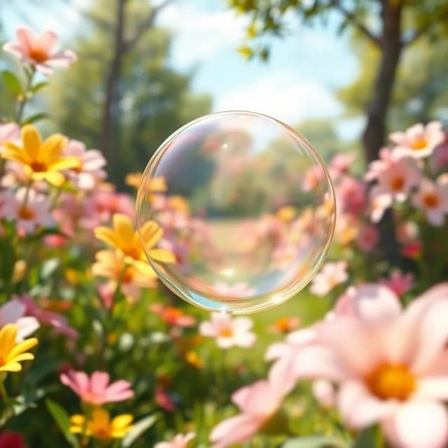 Book cover of the story titled: The Bubble Adventure