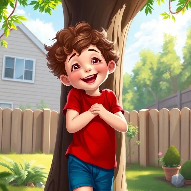 Book cover of the story titled: The Confident Little Boy