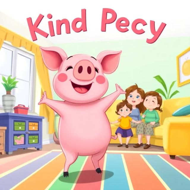 Book cover of the story titled: The Dancing Pig