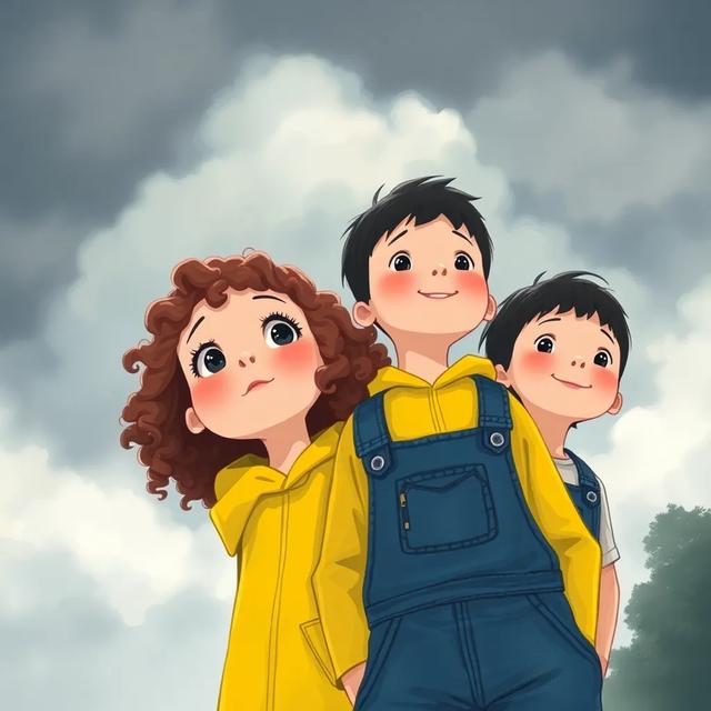 Book cover of the story titled: The Day the Clouds Cried