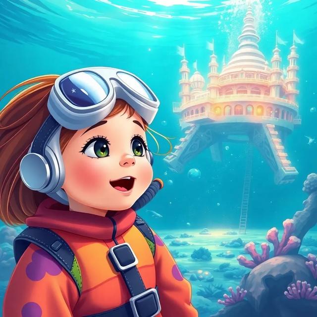 Book cover of the story titled: The Deep Sea Adventure Gone Wrong
