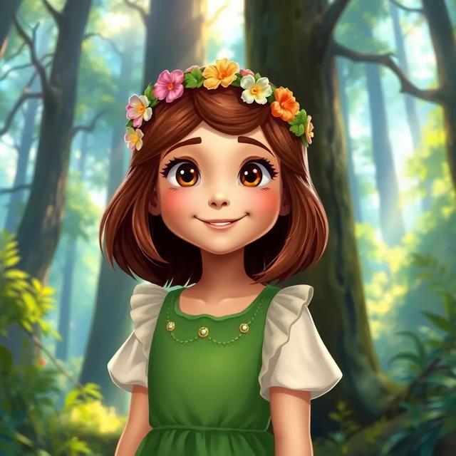 Book cover of the story titled: The Enchanted Forest Adventure