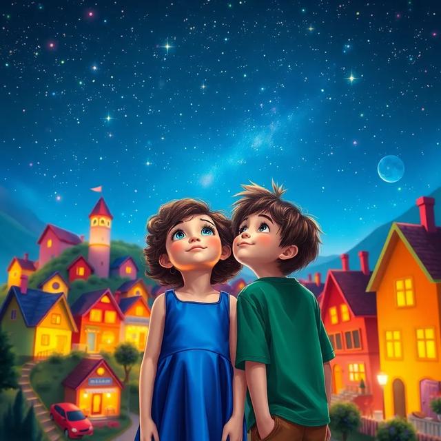 Book cover of the story titled: The Enchanted Journey of the Star Seekers